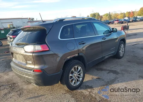 2021 Jeep Cherokee Latitude Lux 4X4 из США, поврежденный, VIN 1C4PJMMX3MD101364